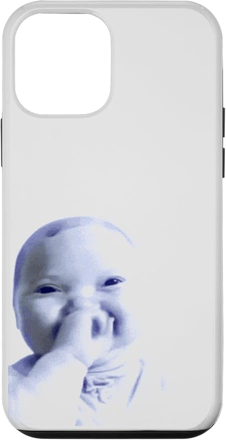 AI Baby Holding Laugh Meme Case for iPhone 12 mini
