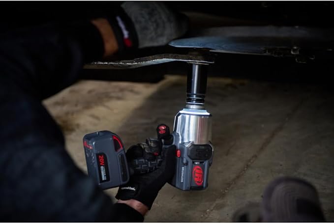 Ingersoll Rand W8191 1" 20V Cordless Impact Wrench Bare Tool, 2000 ft-lb Torque, Friction Ring Thru-hole, Pistol