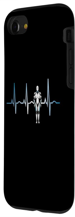 iPhone SE (2020) / 7 / 8 Ai Heartbeat Love Ai EKG Heart Funny Idea for Ai lover Case
