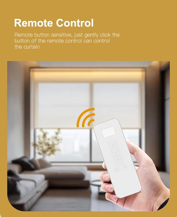 ZigBee 3.0 Smart Roller Shade Motor for 2" Tube, Heavy Duty 6.0N.m 10N.m Electric Blinds Retrofit Kit, Compatible with Alexa/Google Home (10.0 N.m Motor Suitable for Φ40mm (1.57") Octagonal Tube)