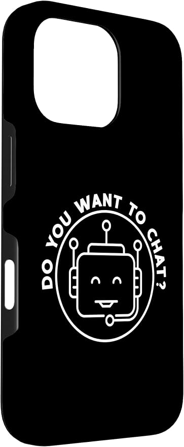 Chatbot - Do You Want to Chat? AI and ML Geek Case for iPhone 16 Pro