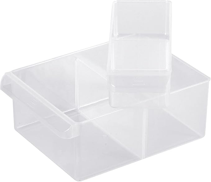 INTERTOOL Small Parts Organizer for Hardware & Screws | 39 Removable Bins with Dividers | Wall Mount or Desktop Craft & Lego Storage Cabinet | 19” x 15” x 7” BX08-4013