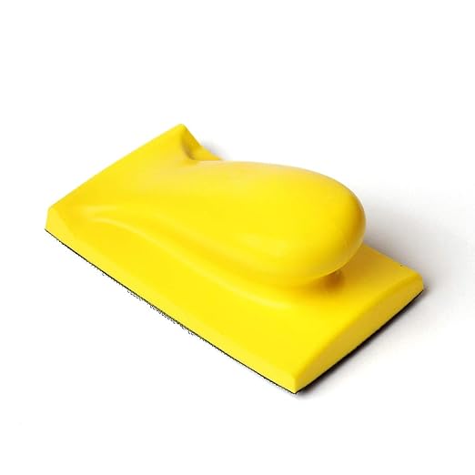 5" Hand Sanding Block 2- Pcs for Hook and Loop Discs