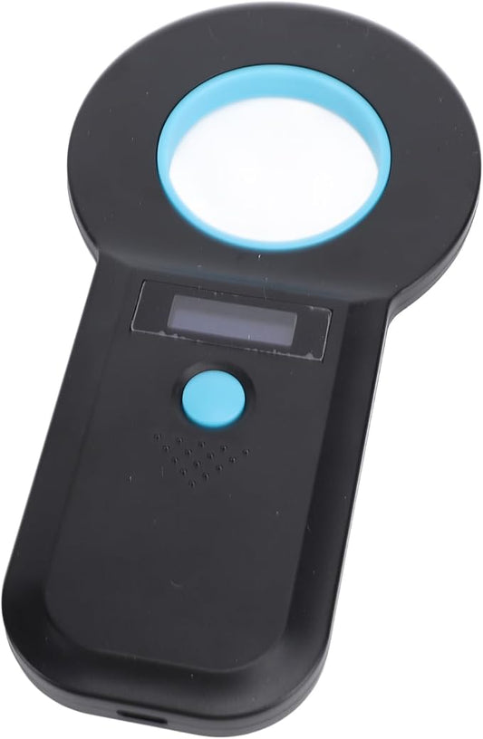 AUNMAS Pet Microchip Scanner, Double Frequency Mode 134.2KHz 125KHz EMID FDX B ISO11784 85, with 128 Data Storage Bluetooth USB C, for Animal Chip Reader