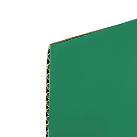 Flipside Products 18”x 48” Green Study Carrel, Privacy Boards, Student Privacy and Focus Booth for The Classroom, Desk Divider Cubby for Tests, Made in USA - 12 Pack