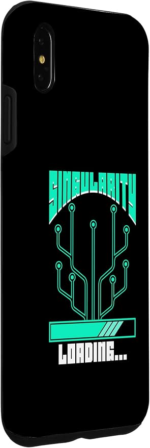 iPhone XS Max Singularity Loading Prompt Ai Artificial Intelligence Case