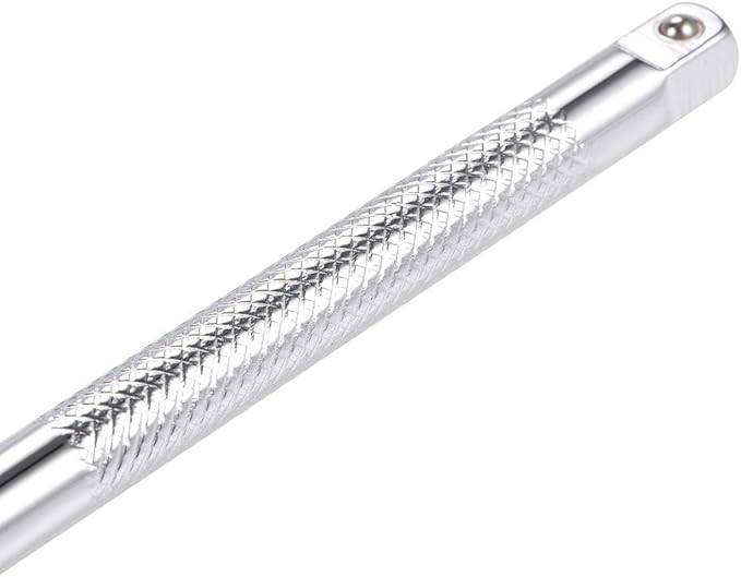uxcell 1/4" Drive Socket Breaker L Shape Extension Bar Wrench, CR-V