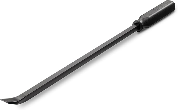 TEKTON 25-Inch Angled Tip Handled Pry Bar with Striking Cap | LSQ42025