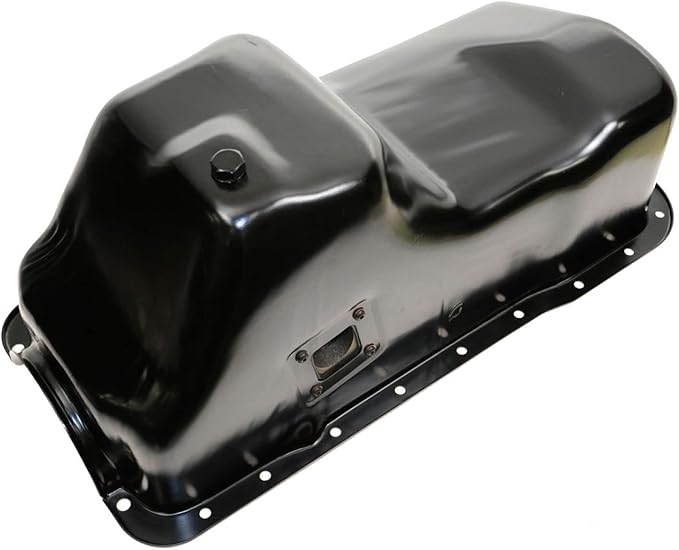 TRQ Engine Oil Pan Compatible with 81-87 Bronco E-150 Econoline E-150 Econoline Club Wagon E-250 Econoline E-250 Econoline Club Wagon 82-87 E-350 Econoline E-350 Econoline Club Wagon F-150 F-250