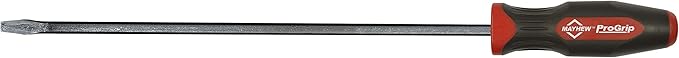 Mayhew Tools 40108 ProGrip Pry Bar, Red, 25" Straight