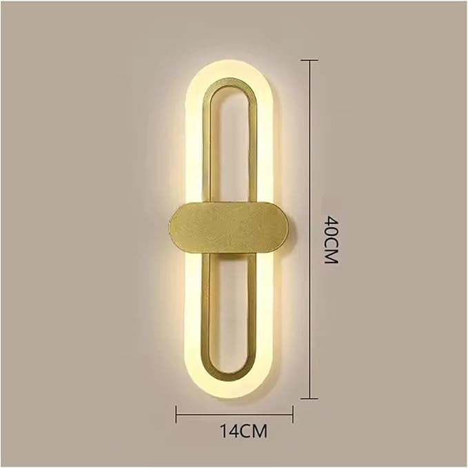 Modern Minimalist Living Room Background Wall Led Three-Color Light-Changing Wall Lamp Simple Aisle Balcony Lamp,Elegant