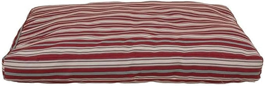 CAROLINA PET COMPANY Striped Faux Gusset Jamison Indoor/Outdoor Bed