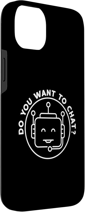 Chatbot - Do You Want To Chat? AI and ML Geek Case for iPhone 14 Plus