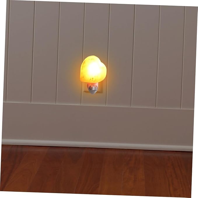 Ciieeo Led Night Shape Crystal Bathroom Home Decor Plug Night Plug Relaxing Atmosphere