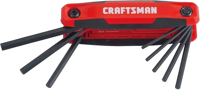 CRAFTSMAN CMHT26006 CM HEX KEYS-SAE FOLDING SET