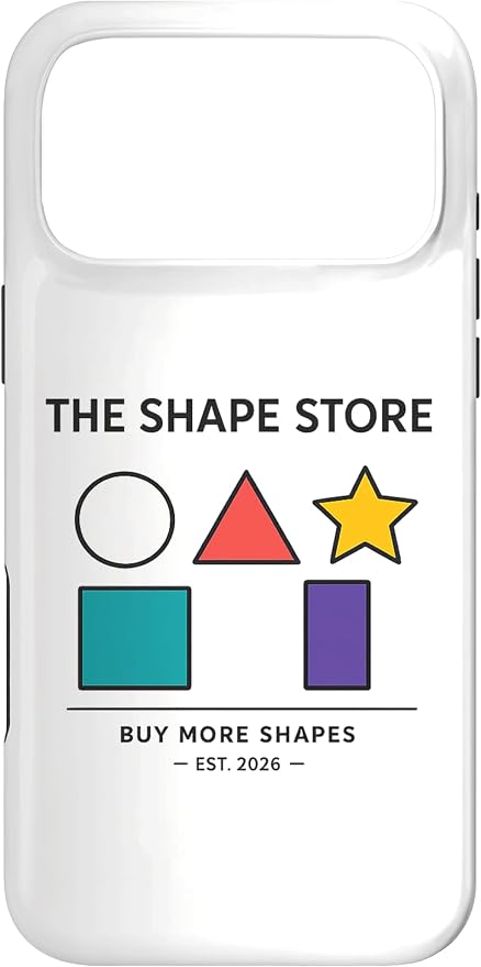 The Shape Store Funny Viral Meme from 2026 AI Humor Case for iPhone 17 Pro Max