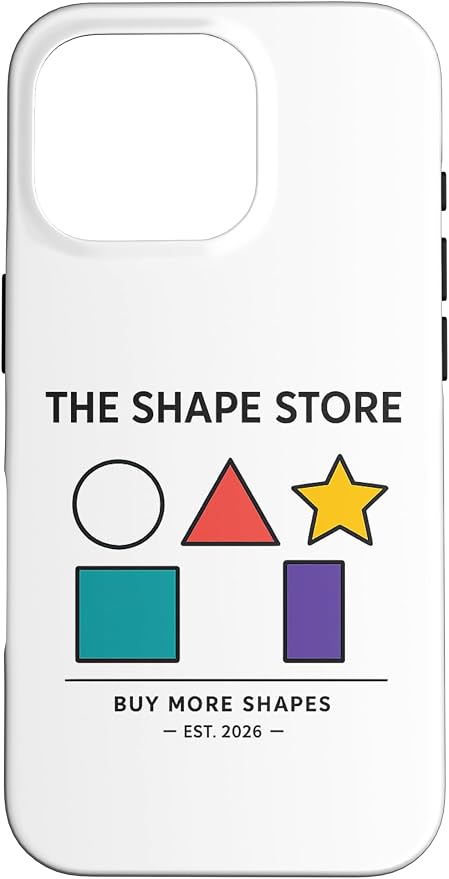 The Shape Store Funny Viral Meme from 2026 AI Humor Case for iPhone 16 Pro