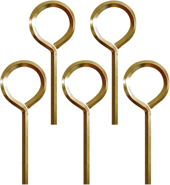 1/8" Standard Hex Dogging Key, Allen Key Sets Wrench Fit on Keychain Push Bar Panic Exit Device Key - 5 Pack