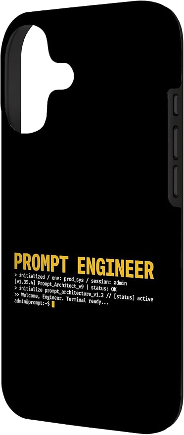 Prompt Engineer Terminal Screen AI Developer Software Coder Case for iPhone 17
