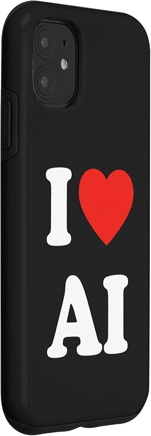 I AI Stem Lover AI Tech Enthusiast Case for iPhone 11