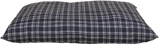 Carolina Pet Blue Plaid Shebang Rectangle Indoor/Outdoor Bed L