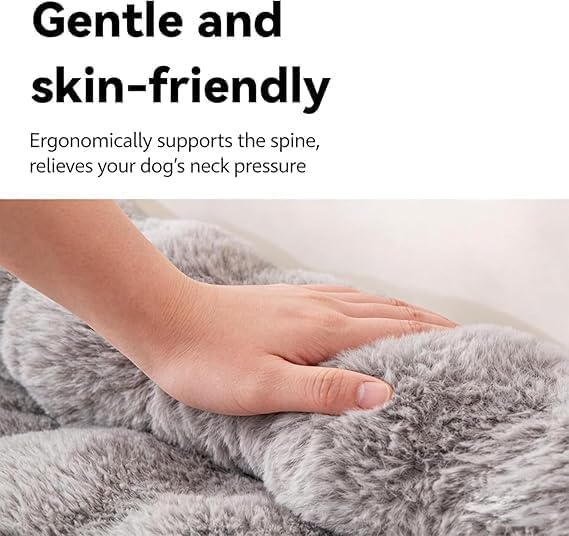 Dream Cloud Pet Sofa Bed for Couch, 2026 Upgraded Plush Washable Waterproof Non-Slip Pet Mat, Cozy Furniture Protector for Small Medium Dogs & Cats (Blue)