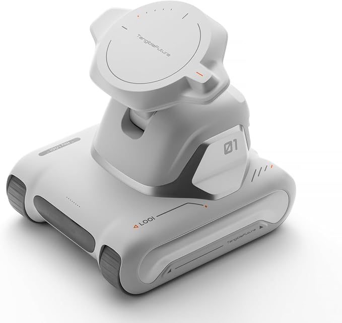 LOOI Robot-Starlight White-AI Desktop Companion,ChatGPT&Gemini Voice Interaction,Visual Understanding,Personality&Memory,10W Wireless Charging,Tech&Gadget Gift,Electronic pets,Toy,Geek,Desktop Setup