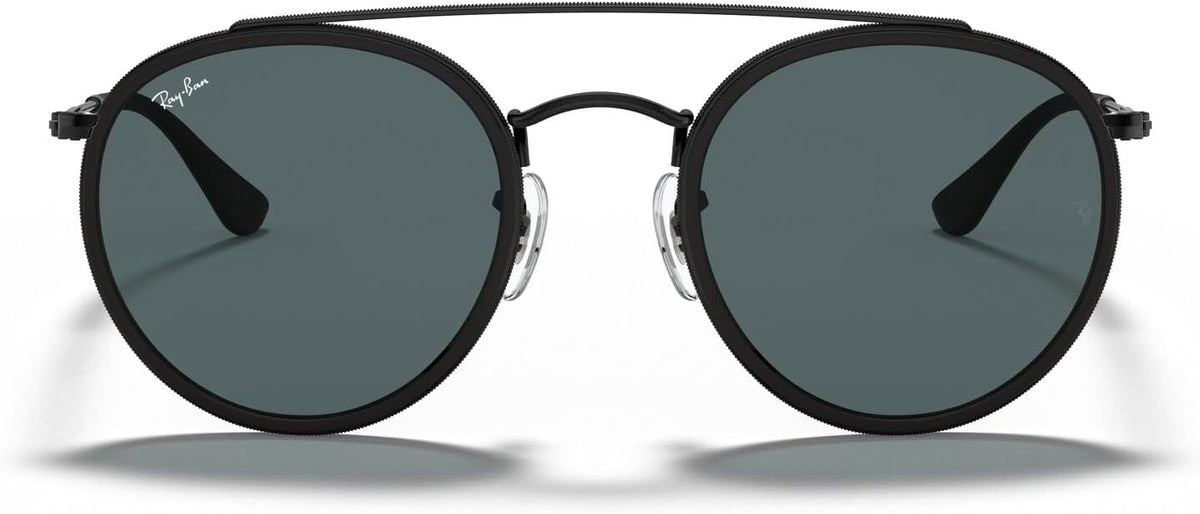 Ray-Ban RB3647N Round Sunglasses - Stylish Double Bridge Design | UV Protection & Comfort