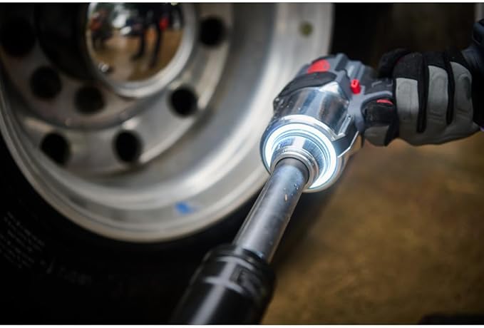 Ingersoll Rand W8571 3/4" 20V Cordless Impact Wrench Bare Tool, 2000 ft-lb Torque, 6" Extended Anvil, Friction Ring Thru-hole, Pistol