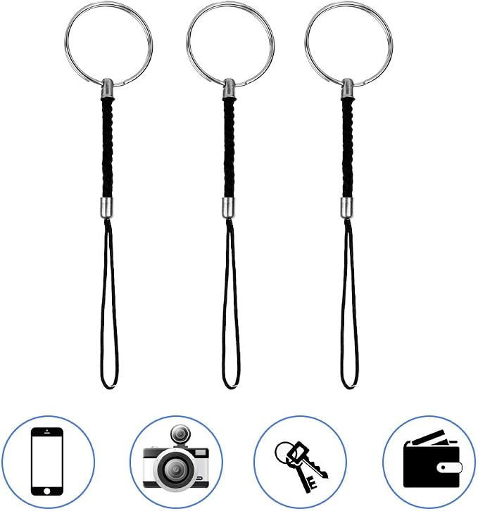 ENUODA Hand Wrist Lanyard Strap String for USB Flash Drives, Keys, Keychains and other Portable Items