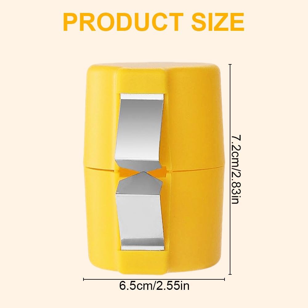 Stainless Steel Egg Shell Opener, 2025 New Egg Shell Cutter Egg Shell Separator for Raw Eggs Gadgets, Multifunctional Egg Cutter Egg Cracker Separator for Home Kitchen (Pink)