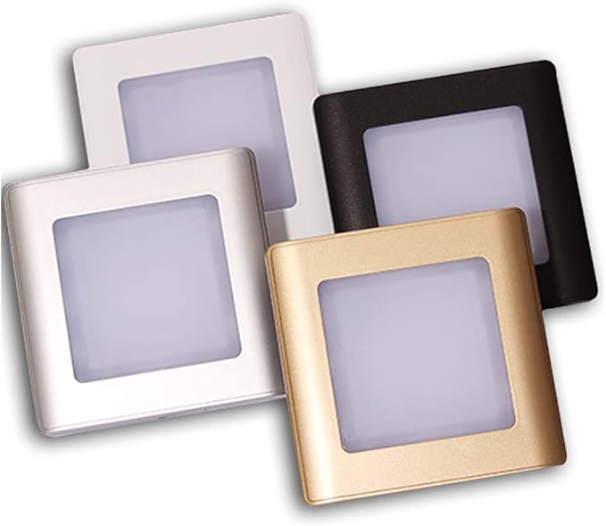 LED Step Lamp Stair Light AC85-265V Wall Light Corridor Aisle Lighting Indoor Wall Lighting CoolWhite White