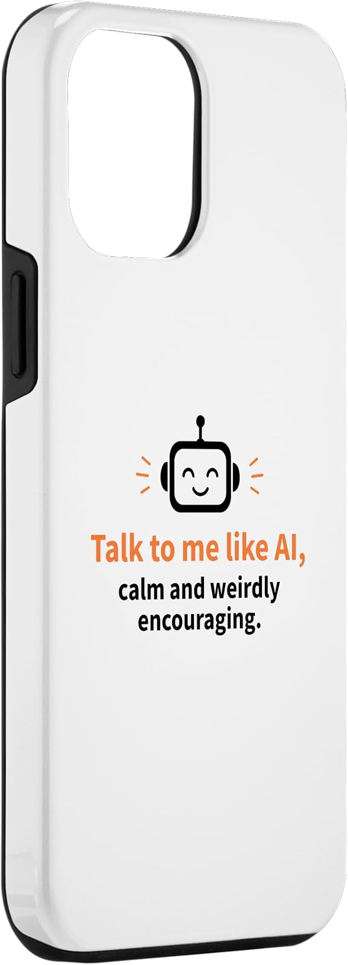 AI Robot Calm Encouraging Tech Support Case for iPhone 12 Pro Max