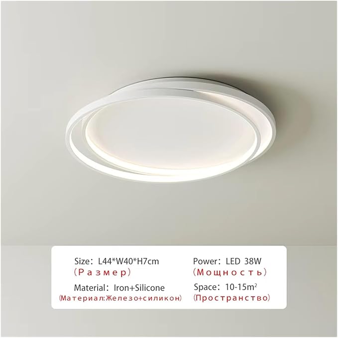 Bedroom Study Lamp Modern LED Ceiling Light Nordic Smart Home Interior Lighting Fixtures