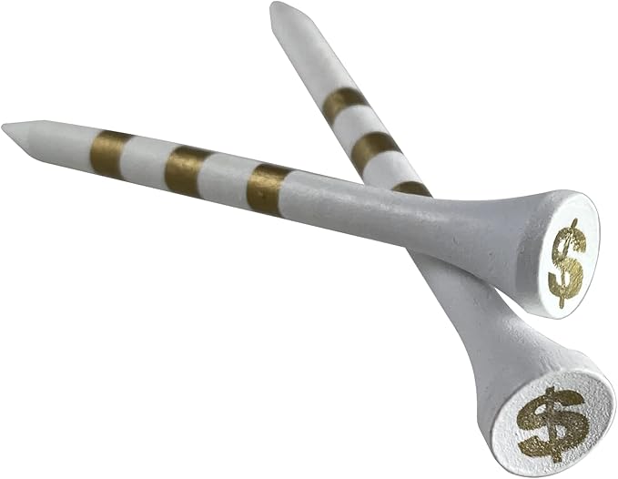PrideSports 3-1/4" Money Tees, White, (PS31445M)