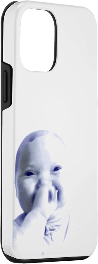 AI Baby Holding Laugh Meme Case for iPhone 12 mini