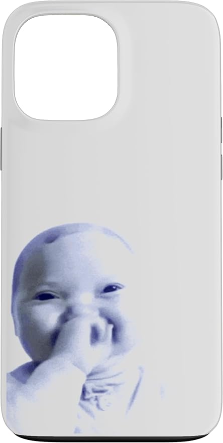 AI Baby Holding Laugh Meme Case for iPhone 13 Pro Max