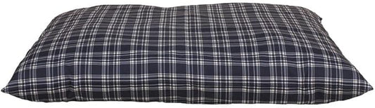 Carolina Pet Blue Plaid Shebang Rectangle Indoor/Outdoor Dog Bed S