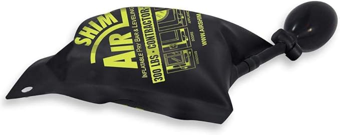 Calculated Industries #1190 Air Shim Inflatable Pry Bar and Leveling Tool; 300 LB Rating; Contractor-Grade Alignment Pump Wedge, 1 Piece