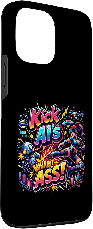 Tech Human vs AI Case for iPhone 13 Pro Max