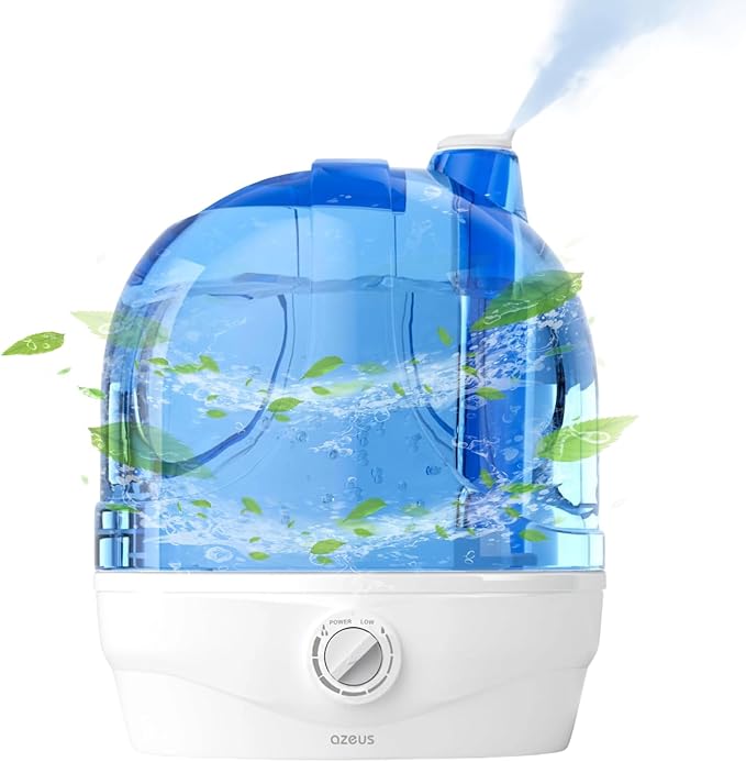 AZEUS humidifiers (blue, trumpet)