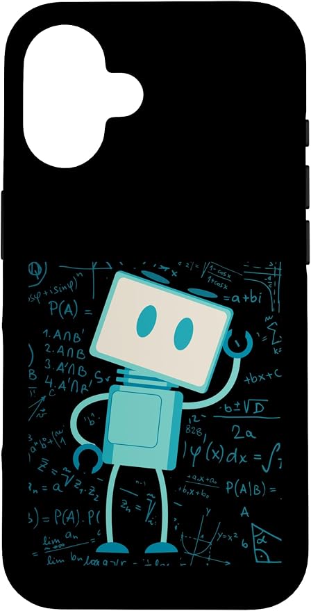 Artificial Intelligence Robot Futuristic AI Robotic Engineer Case for iPhone 16