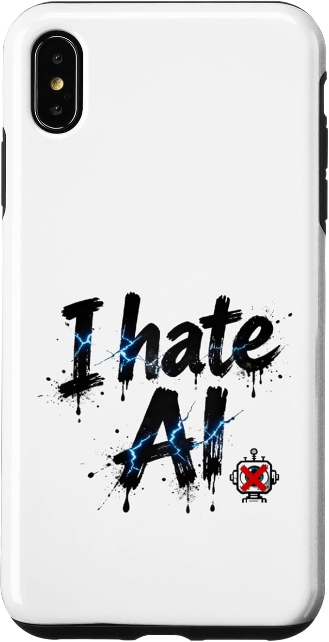 I Hate Ai Case for iPhone Xs Max