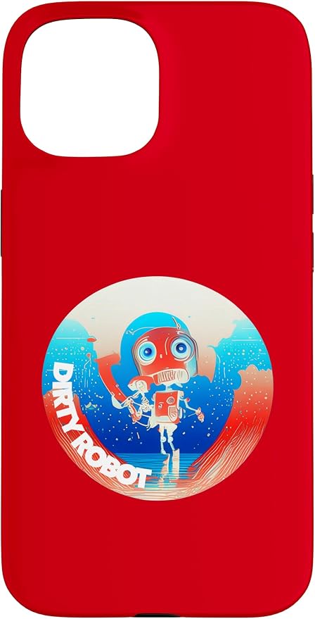 Dirty Robot my computer friend brand AI computing code cobot Case for iPhone 15