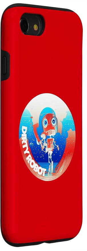 Dirty Robot my computer friend brand AI computing code cobot Case for iPhone SE (2020) / 7 / 8