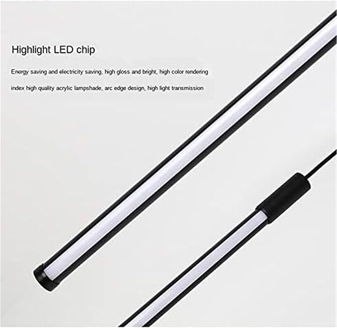 Living Room Minimalist Background Wall Decoration Bedroom Bedside Linear LED Lamp Ceiling Light