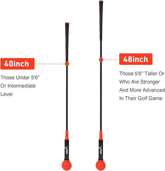Golf Swing Trainer Aid and Correction for Strength Grip Tempo & Flexibility Training Suit for Indoor Practice Chipping Hitting Golf Accessories