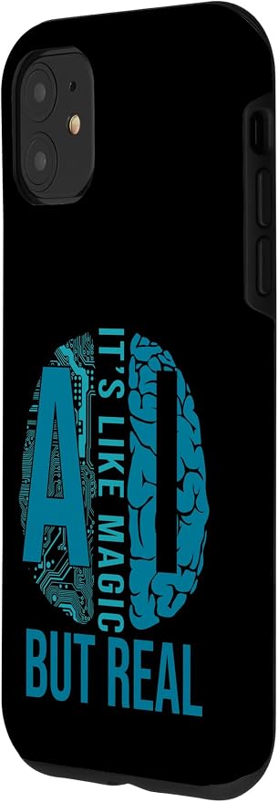 Artificial Intelligence Robot Futuristic AI Robotic Engineer Case for iPhone 11