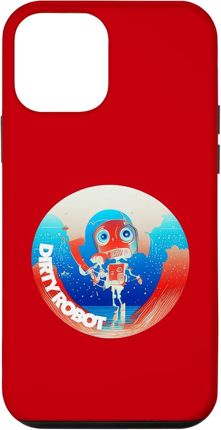Dirty Robot my computer friend brand AI computing code cobot Case for iPhone 12 mini