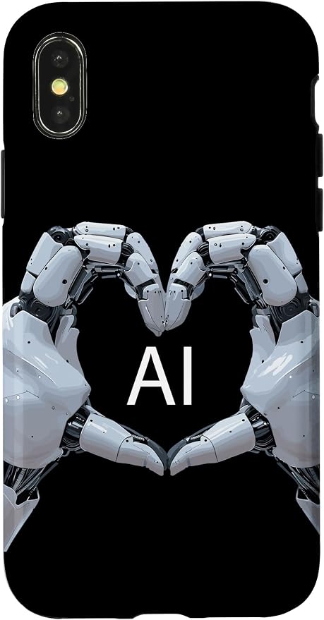 iPhone X/XS Love AI, Artificial Intelligence, robot hands Case